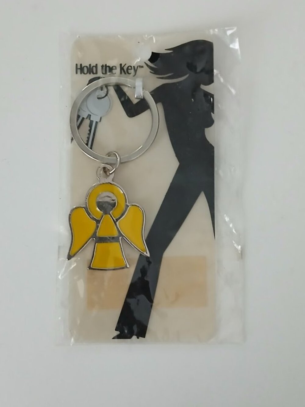 Yellow Angel Keychain - New